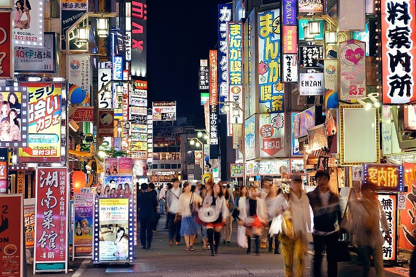 What is the legality of prostitution in Japan?