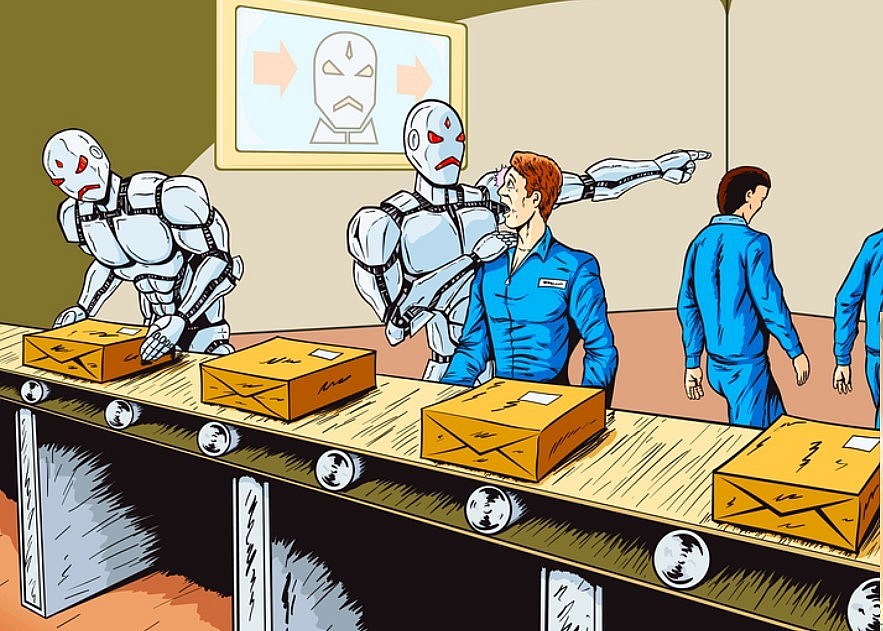 To jobs that AI cannot replace