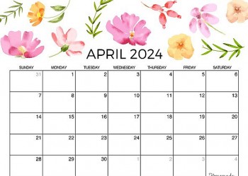 April 2024 US Calendar: Full List of Holidays and Celebrations