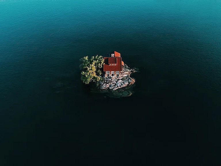 Just Room Enough Island