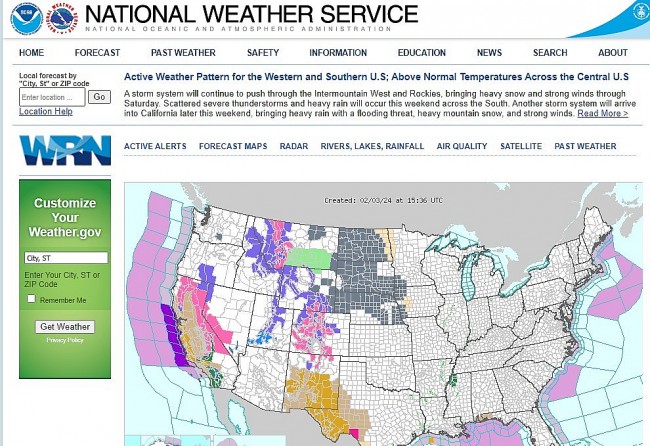 10 most accurate weather forecast websites in the us