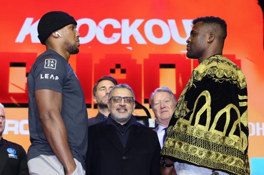 AJ vs Ngannou is set for March 8