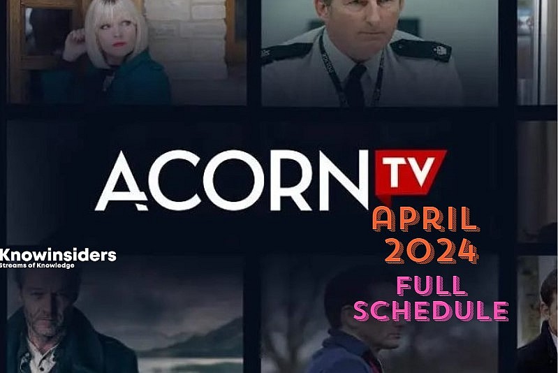 Acorn TV April 2024 - Full Schedule