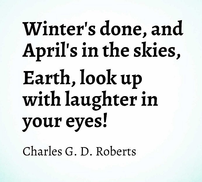 Happy April: Inspirational Quotes by Famous Authors