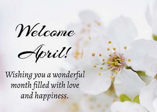 Happy April: Inspirational Quotes by Famous Authors
