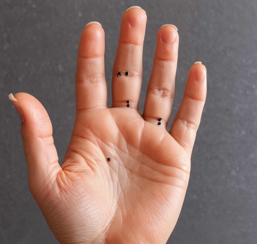 Meaning of Moles on Hand According to Location - Palmistry Handbook