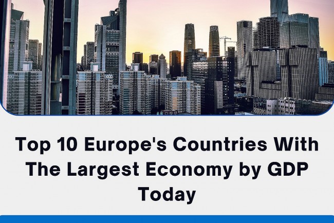 Top 10 Largest European Economy by GDP Today