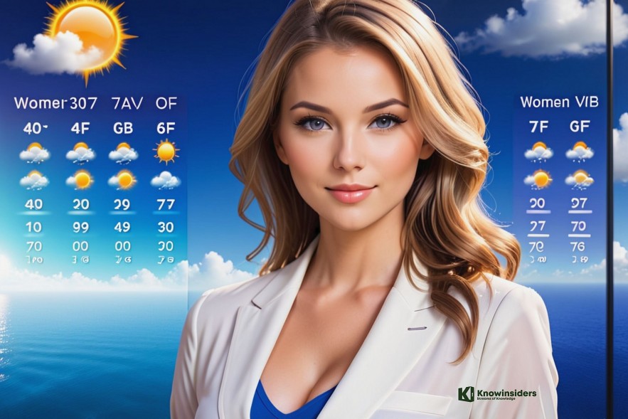 Top 10 Most Beautiful Female Weather Reporters Today In The World