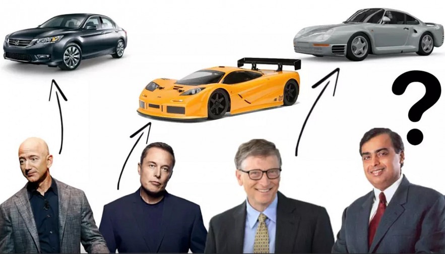 The world's richest people don't buy cars to show off their class