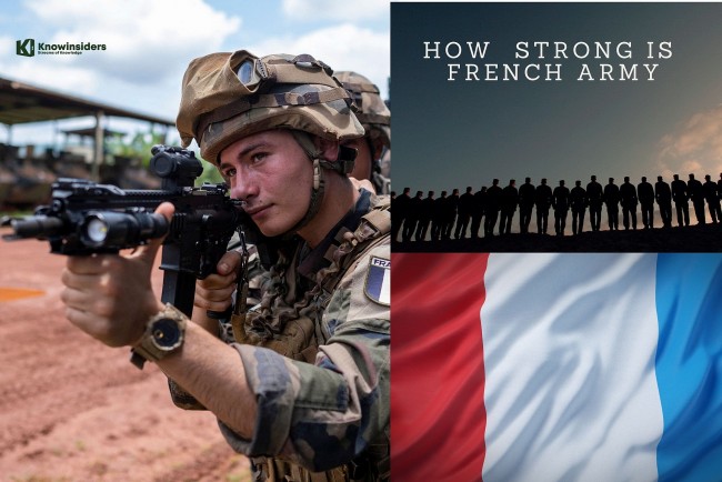 how strong is the french army 11th military in global ranking