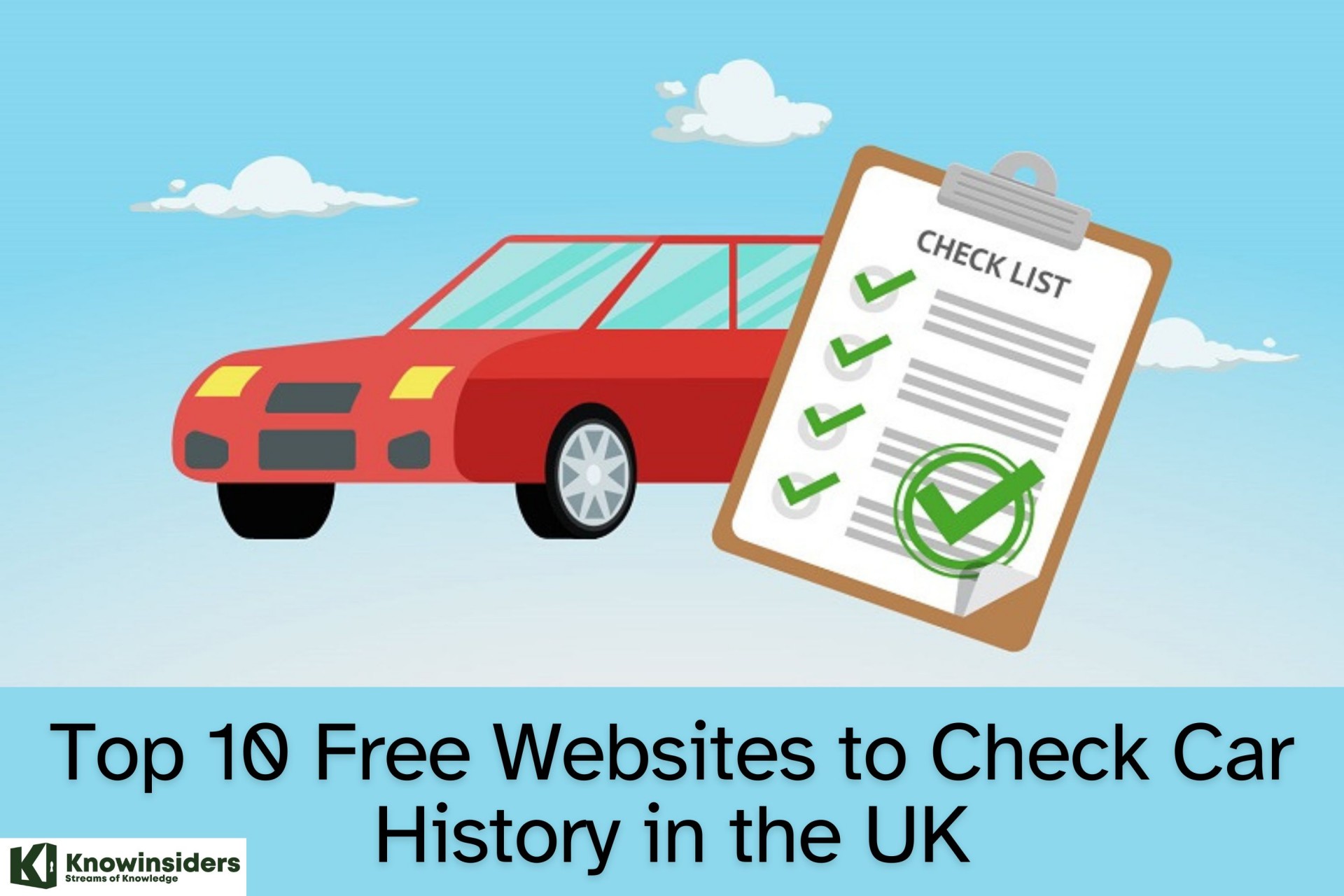 How to Check A Car History in the U.K - Top 10 Free Sites to Find the VIN/VRN/MOT