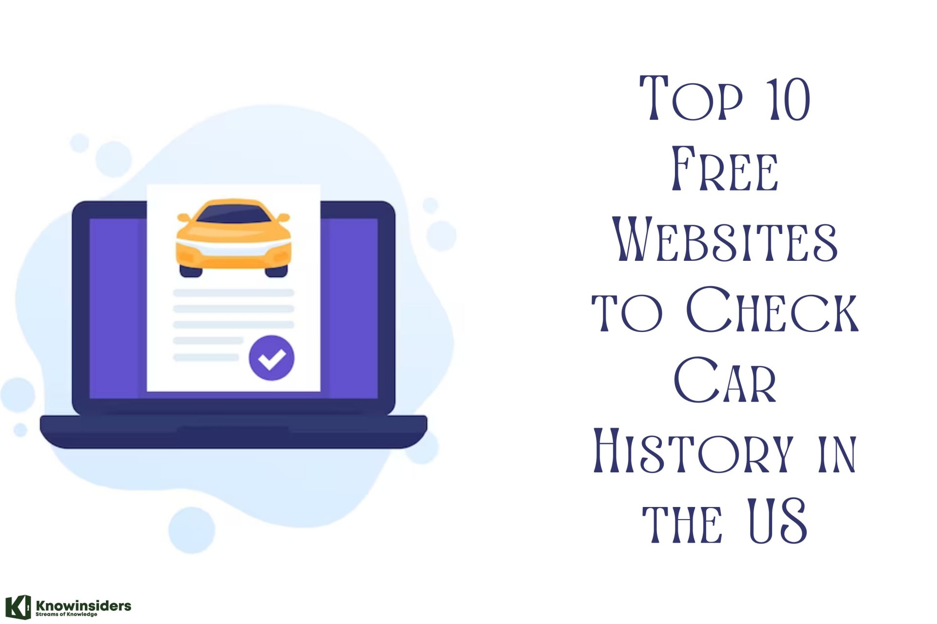 How to Check A Car History in the US - 10 Best Free Sites to Find the VIN