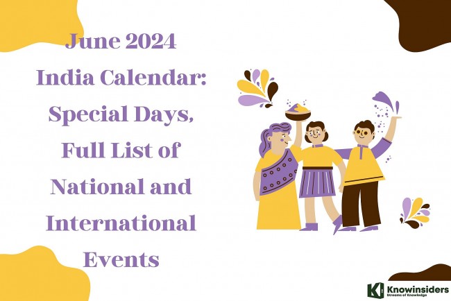 june 2024 india calendar special days full list of national holidays and international events