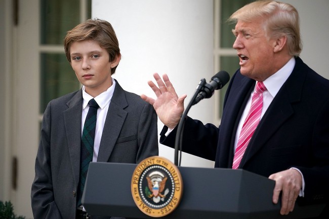 who is barron trump early life education political path fun facts