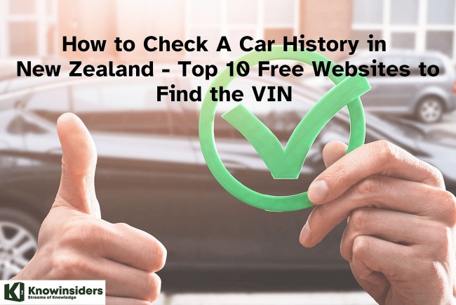 how to check a car history in new zealand top 10 free websites to find the vin