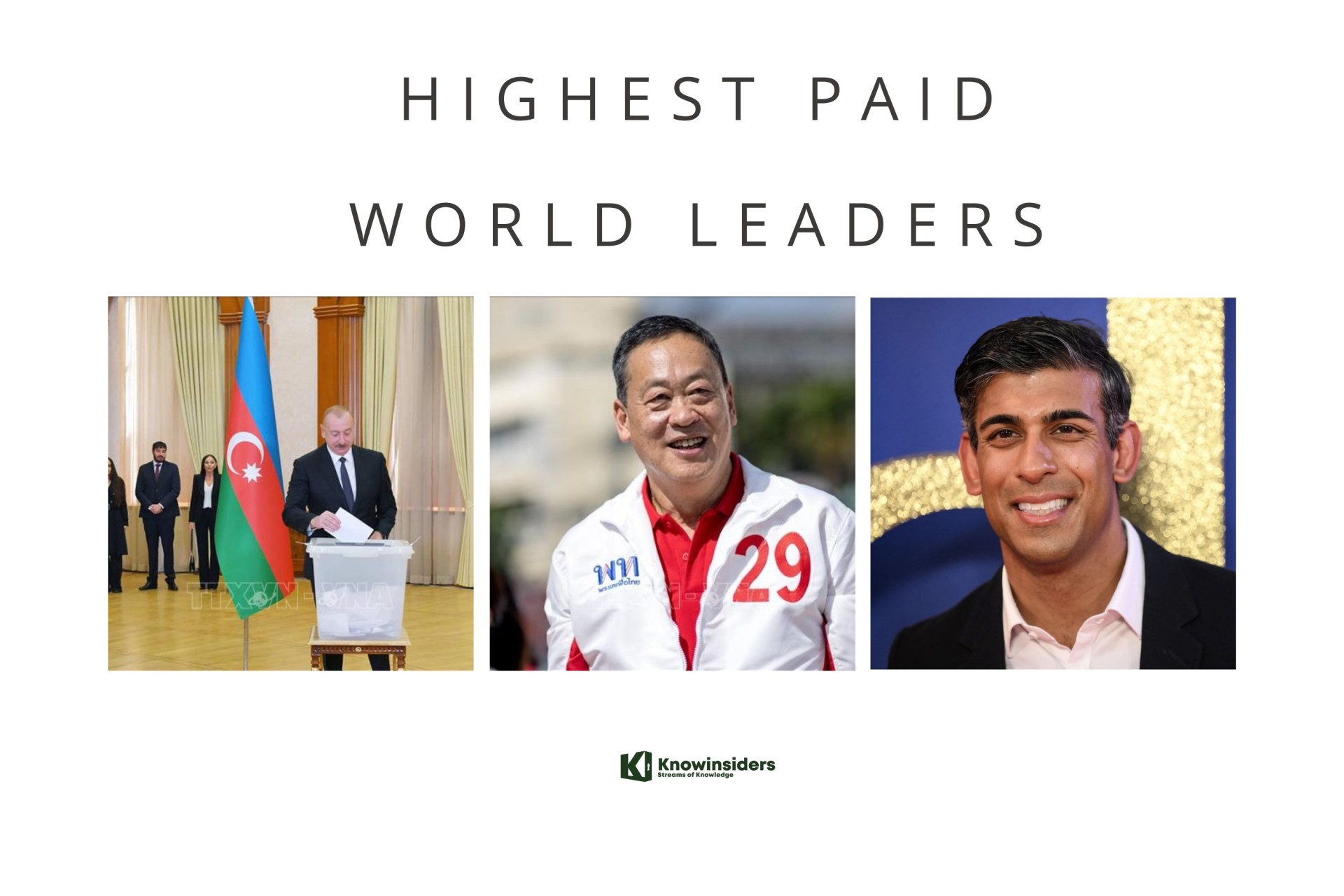 Top 10 Highest-Paid Leaders In The World 2024/25 (Based on Salary)