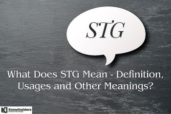 What Does STG Mean - Definition, Usages and Other Meanings?