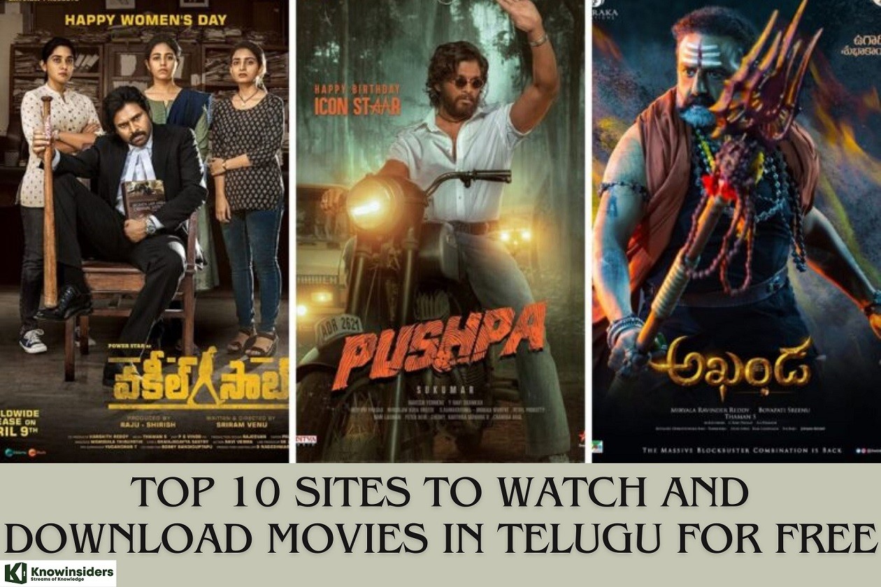 Top 10 Legal Sites to Download/Watch Movies in Telugu for Free