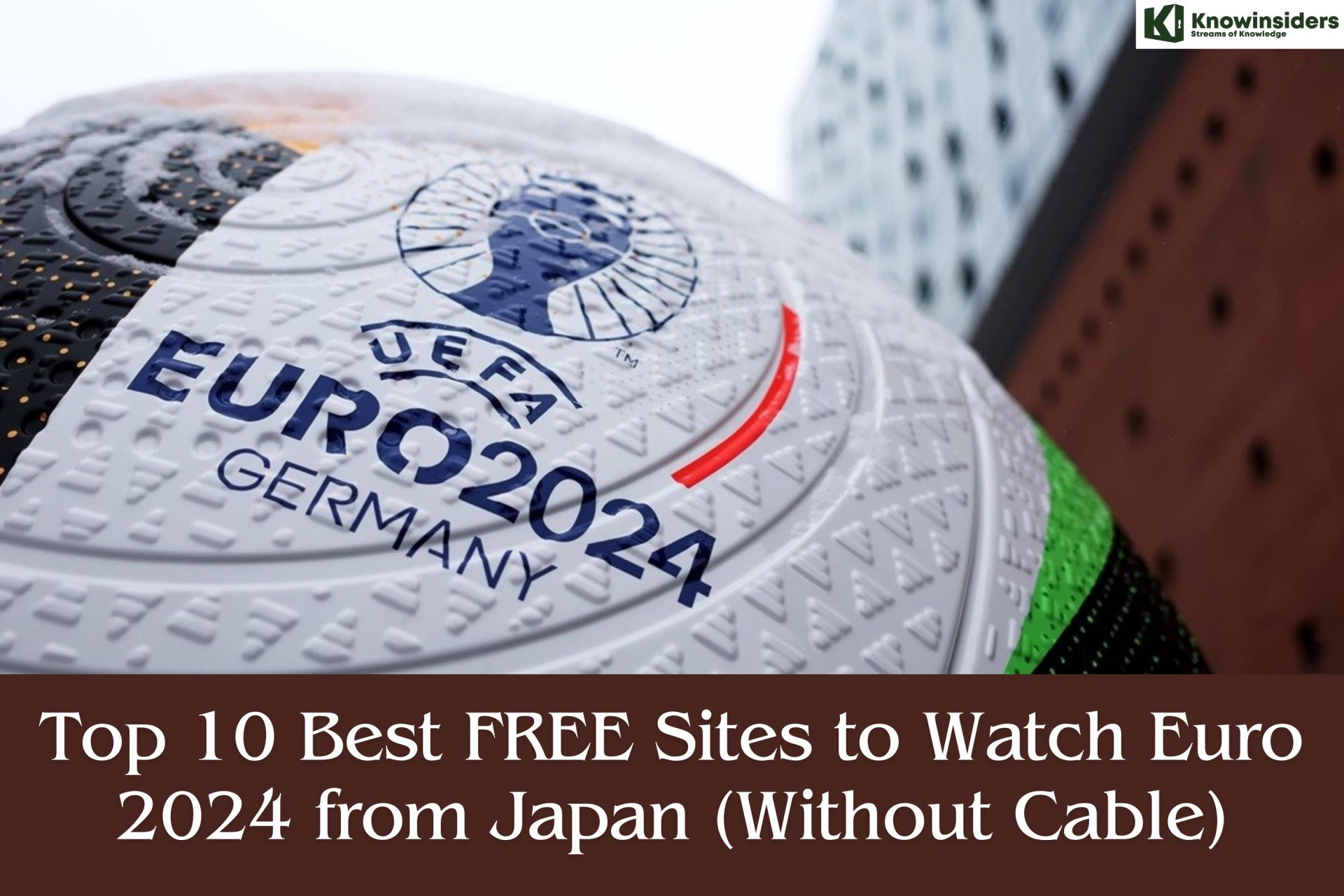 Top 10 Best FREE Sites to Watch Euro 2024 from Japan (Without Cable)