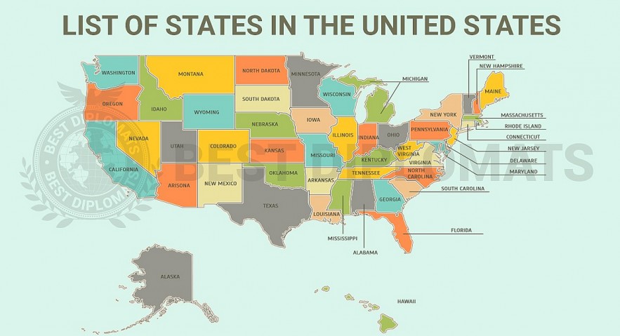 How Many States Are There In The United States - 50 or 52?