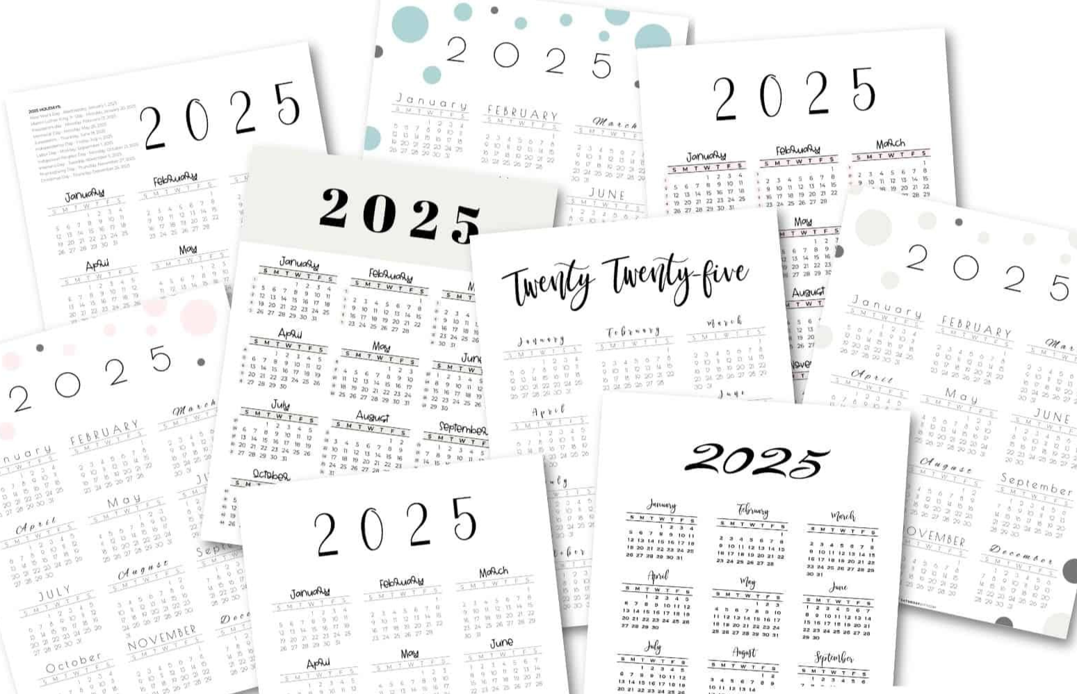 The Gregorian Calendar 2025