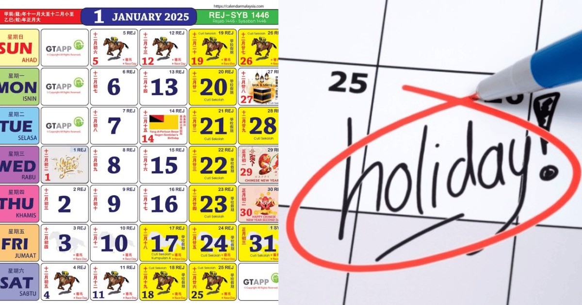 Malaysia 2025 Calendar