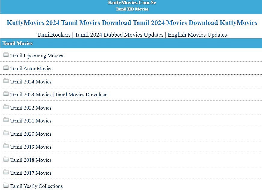 Top 10 Best Free Sites to Download Hollywood Dubbed Movies in Tamil