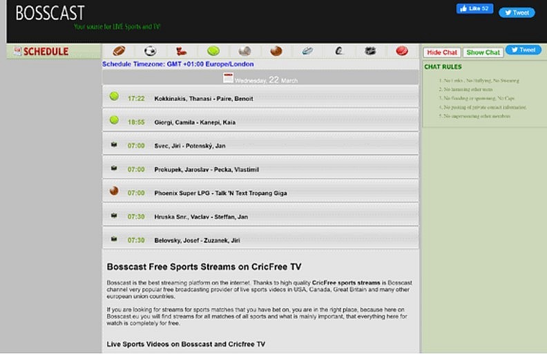 Top 20 Free  Sports Streaming Sites Without Sign-up Required (Update)