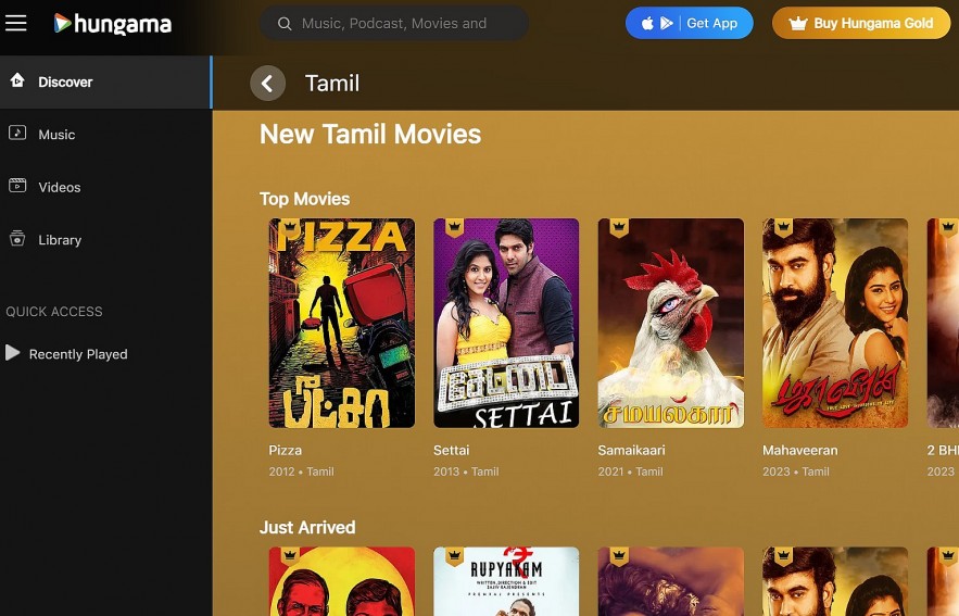 Top 10 Free Sites to Watch/Download Tamil Movies in HD Quality