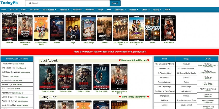 Top 10 Free Sites to Watch/Download Tamil Movies in High Quality