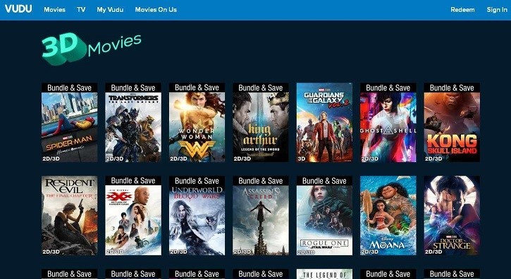 Top 7 Best Legal Sites to Watch 3D Movies Online Free