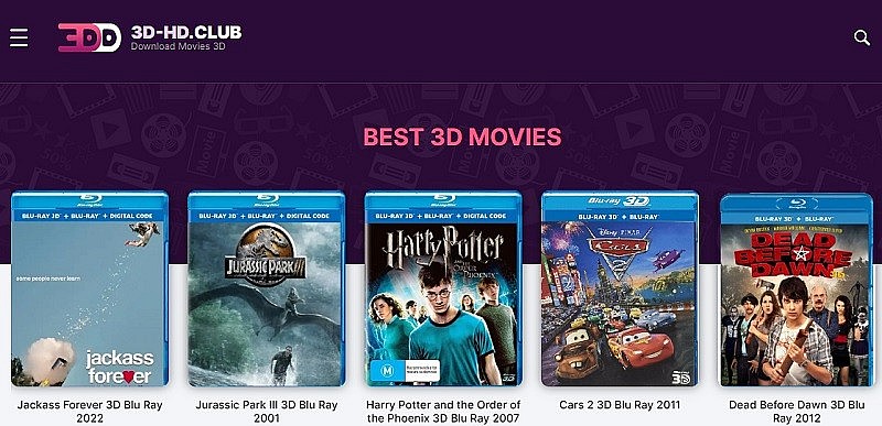 Top 8 Best Legal Sites to Download 3D Movies for Free