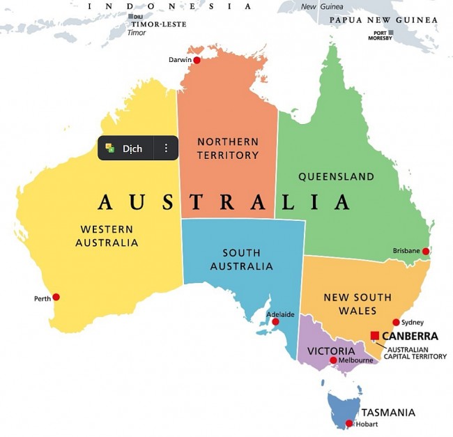 How Many States and Territories Are There in Australia?