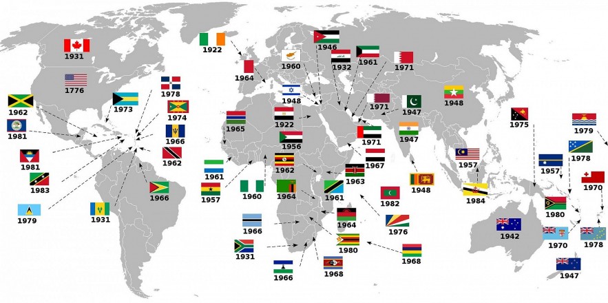 Full List of Independence Days for Every Country in the World