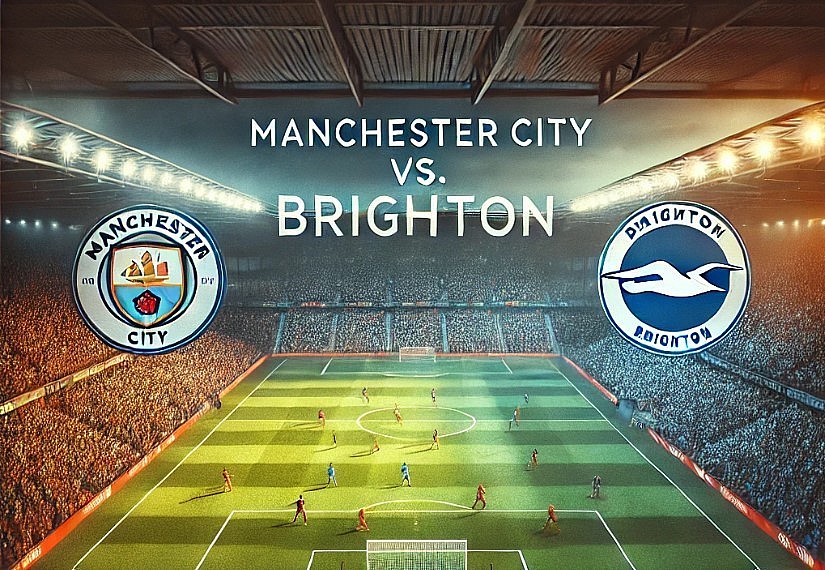 Manchester City and Brighton