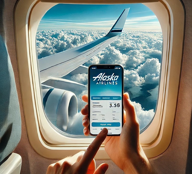 Online Check-in with Alaska Airlines