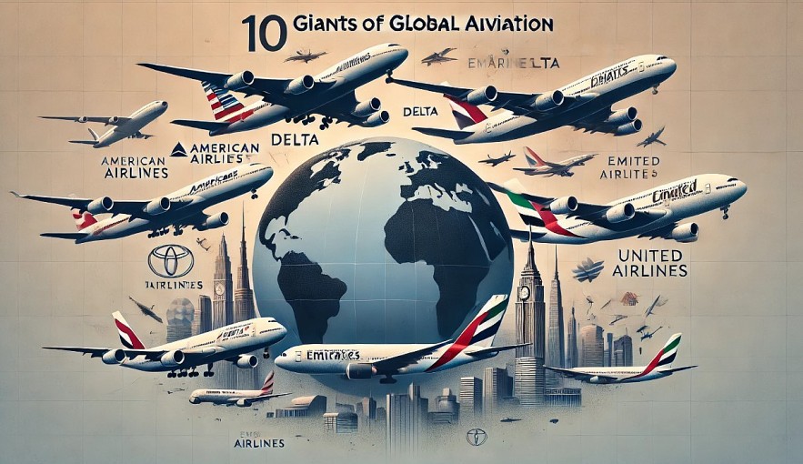 Top 10 Largest Airlines in the World 2024/2025