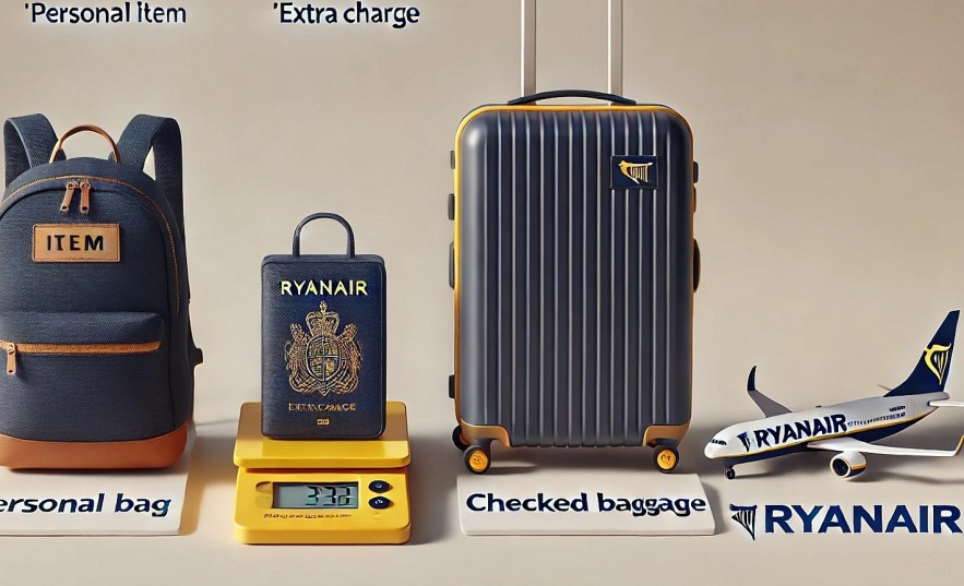 Handling Baggage During Online Check-In with Ryanair