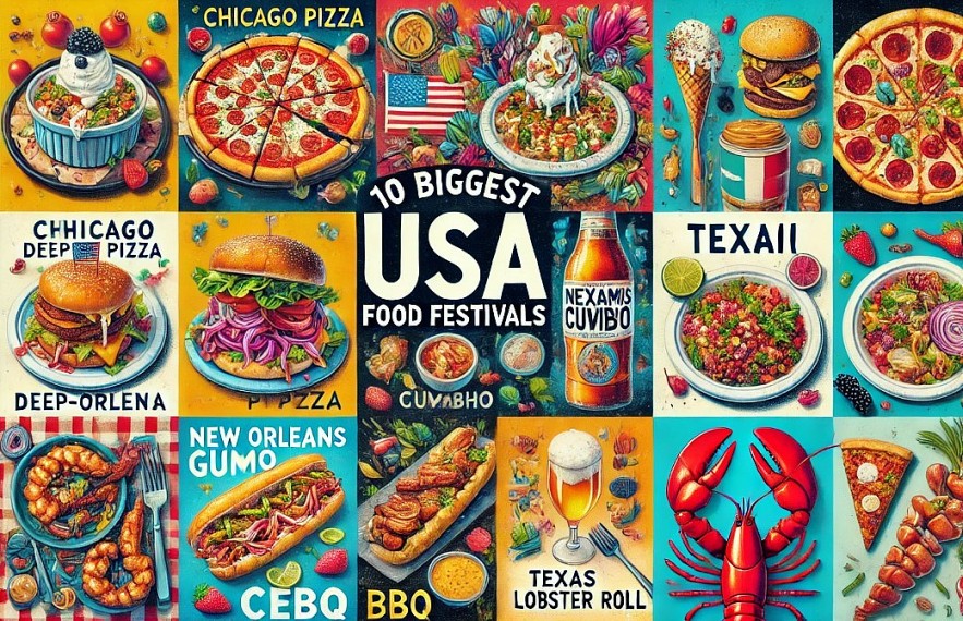 Top 10 Biggest Food Festivals in the U.S. 2025