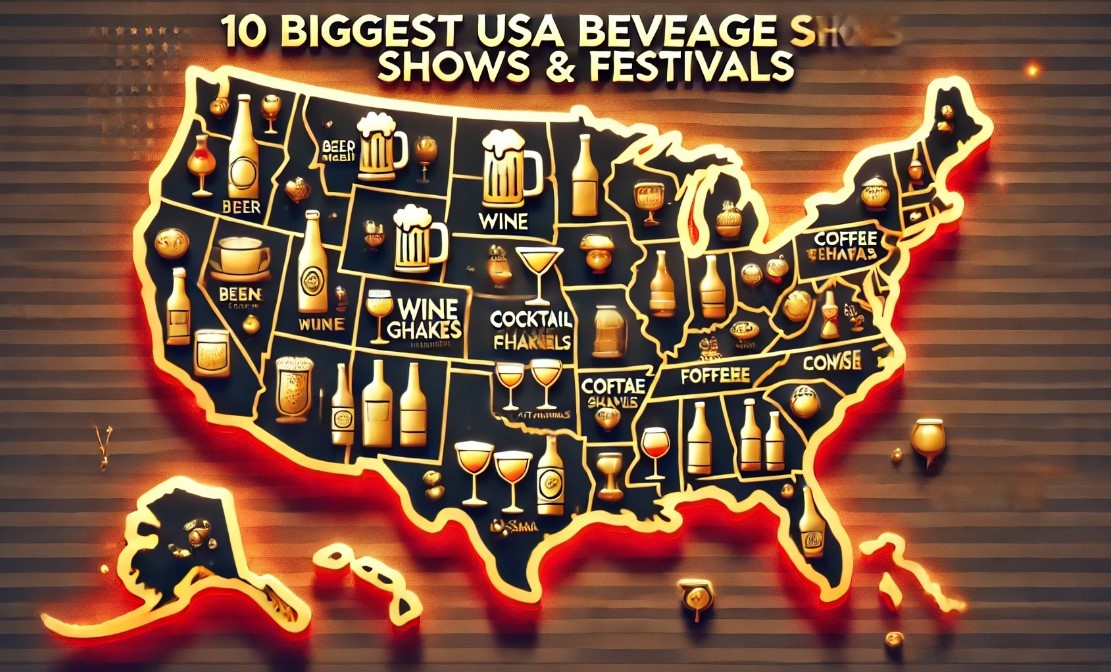 Top 10 Biggest Beverage Tradeshows & Festivals in the U.S. for 2025