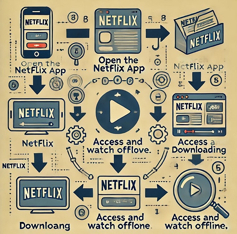 Steps to Download Moves and TV Series on Netflix