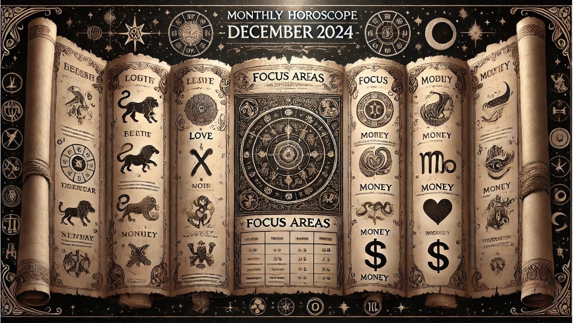 December 2024 Monthly Horoscope for 12 Zodiac Animals: Love, Money, Career and More