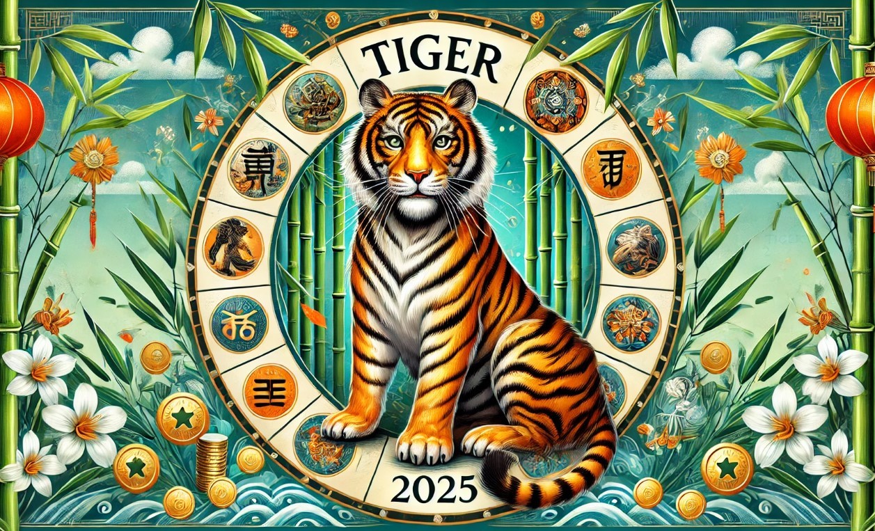 Tiger Chinese Horoscope 2025 - Predictions for Finance, Career, Love, Lucky, and Unlucky