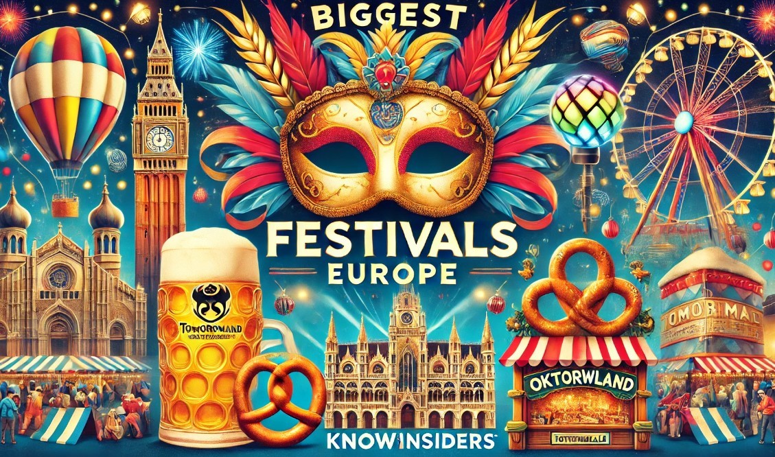 Top 15 Biggest Festivals and Carnivals in Europe in 2025