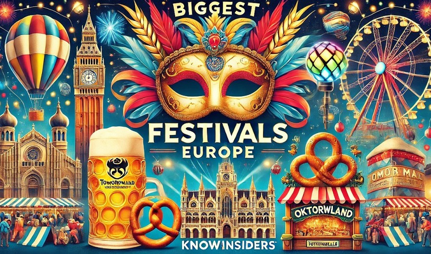 Top 15 Biggest Festivals and Carnivals in Europe in 2025