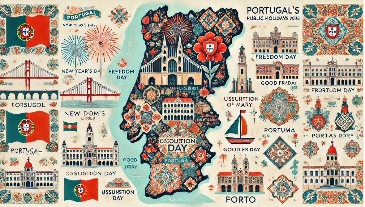 Portugal Calendar 2025 - Public & Regional Holidays, Significance and Activities