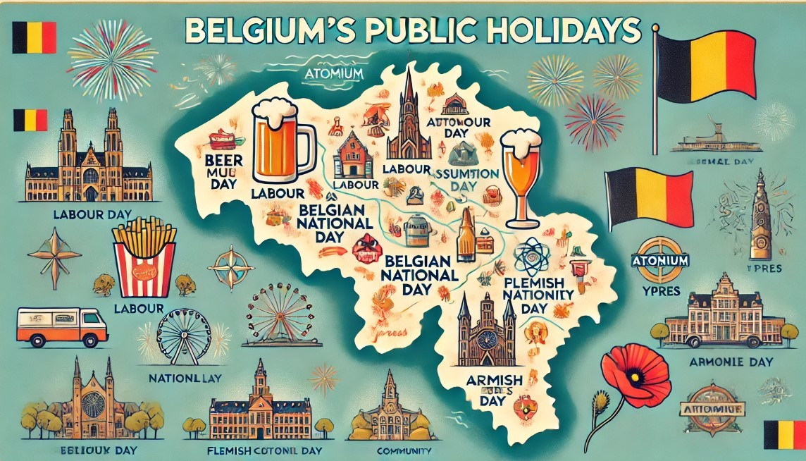 Belgium Calendar 2025 - Public & Regional Holidays: Significance and Celebration