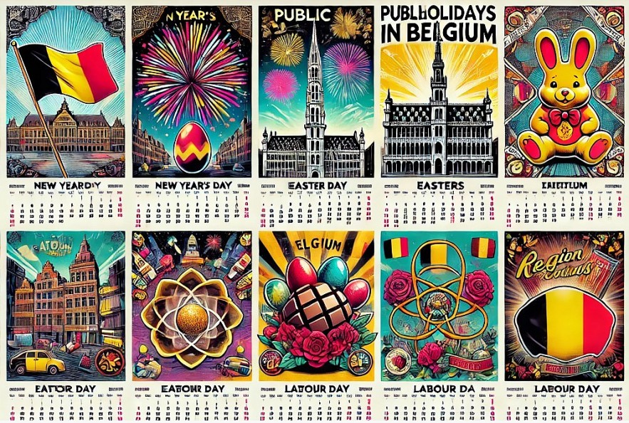 Belgium Calendar 2025 - List of Public Holiday: Significance and Celebration