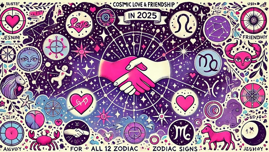 Love & Friendship Yearly Horoscope 2025 - What the Stars Say About Your Zodiac Signs