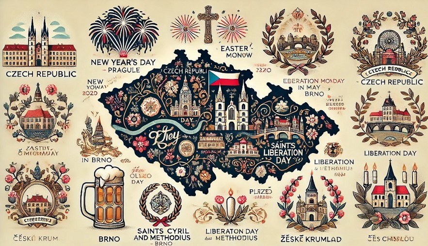 Czech Calendar 2025 - List of Public & Regional Holiday: Significance and Celebration